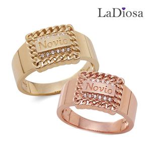 라디오사 14K 커플링 세트 G14B-0036RO 남녀한쌍