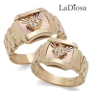 라디오사 14K 커플링 세트 G14A-3740OR 남녀한쌍