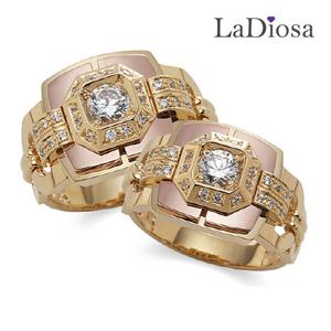 라디오사 14K 커플링 세트 G14A-3775OR 남녀한쌍