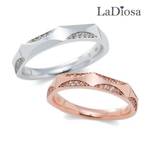 라디오사 14K 커플링 세트 G14D-5981RO 남녀한쌍