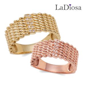 라디오사 14K 커플링 세트 G14D-5996RO 남녀한쌍