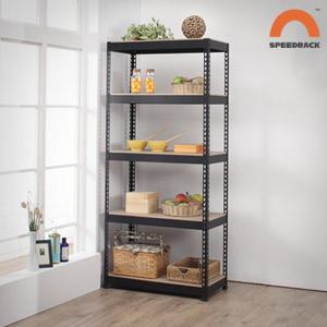 [스피드랙]800x600x1200_5단 조립식 앵글 베란다 수납정리선반