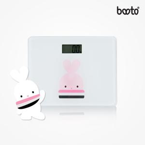 부토 스마트 LCD 디지털 미니체중계 화이트 NCS751W