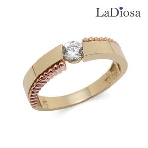 라디오사 14K 남성반지 G14B-436LR