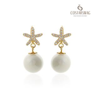 [코스타스웨그]14K골드 진주귀걸이 DHE-MR398