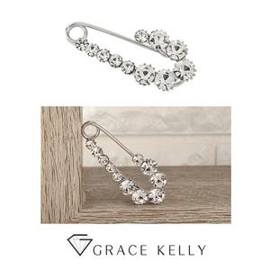 그레이스켈리 미니 큐빅 옷핀 브로치 BR073