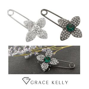 그레이스켈리 미니 플라워 옷핀 브로치 BR074