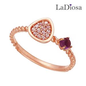 라디오사 14K 자수정 반지 LK14JJ-8883R