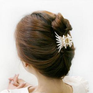 [바이진주리본] 레니라인집게핀 / 올림머리 헤어핀 / 업스타일