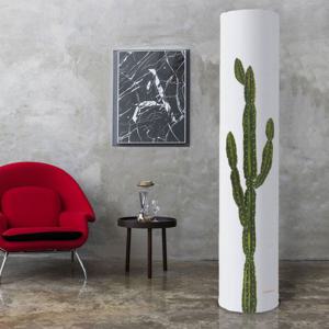 3중직 에어컨커버 스탠드형 스판 보타닉선인장 대형/와이드