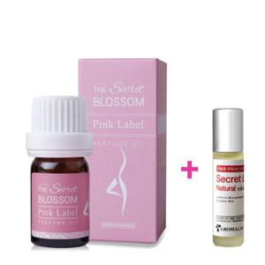 [아로마랩]더시크릿블러썸 핑크라벨 시크릿오일 5ml (롤온 증정)
