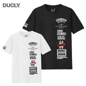 [DUCLY] 듀클라이 반팔 티셔츠 DU-03
