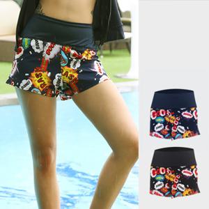 여자 뱅뱅 보드숏 래쉬가드 바지 스윔팸츠 수영복 반바지