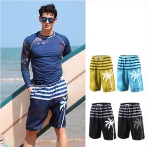 남자 와이키키 보드숏 비치 반바지 래쉬가드 하의 스윔팬츠