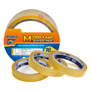 [알파] OPP테이프 16mm*25M(1팩3입)