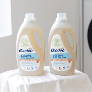 에코두 프랑스 액상 세탁세제 중성 피치향 2L x2개(최대132회)