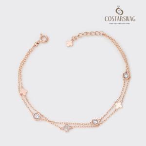 [코스타스웨그]14K팔찌 골드정품 헤스티아팔찌