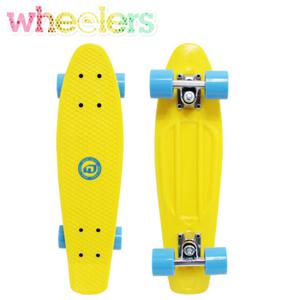 2018년 휠러스 - 크루저보드 옐로우 스케이트보드