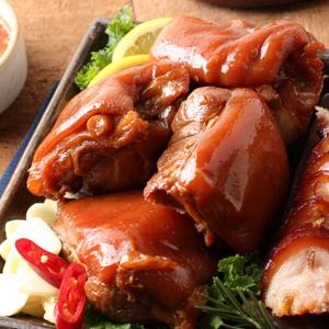 [미소가]흑마늘 슬라이스 미니족발 300g