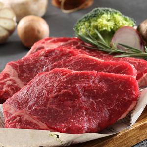 [냉장][횡성농협한우]안심 1등급이상 300g (스테이크용)