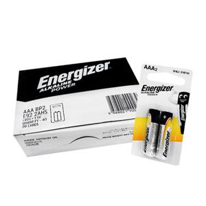 에너자이저 AAA사이즈 알카라인 건전지 포장 40개입