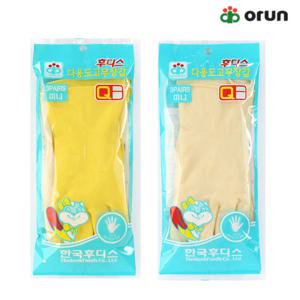 후디스 다용도 고무장갑 미니 3켤레