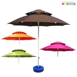 [비비드파라솔] NEW 접이식 파라솔+ 베이스포함(일반형/230cm)
