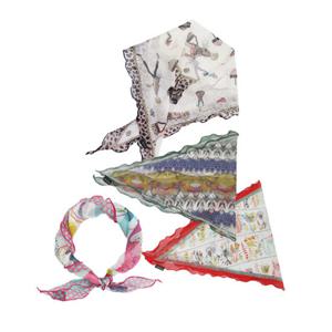 [소브라노] 러블리 삼각 쁘띠 스카프