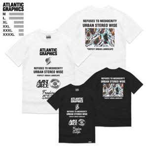 ATLANTIC GRAPHICS 프리미엄 반팔티셔츠 M~4XL AT003