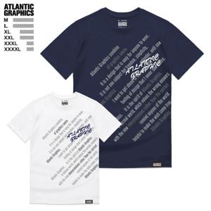 ATLANTIC GRAPHICS 프리미엄 반팔티셔츠 M~4XL AT008