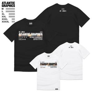 ATLANTIC GRAPHICS 프리미엄 반팔티셔츠 M~4XL AT013