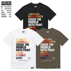 ATLANTIC GRAPHICS 프리미엄 반팔티셔츠 M~4XL AT015