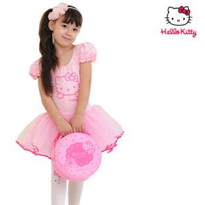 [더해피] 발레/토/슈즈/타이즈/아동/유아/헬로키티 얼굴 발레복