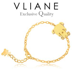 [브리앙] 14K 우리 강아지 아기 팔찌 (미아방지,돌잔치,돌선물)