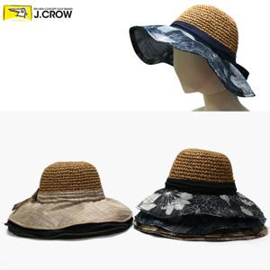 우아한 긴 리본장식 여성 와이어 밀짚 챙모자 (JCC18S-ELLRIC14)