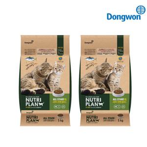 동원 뉴트리플랜 올라이프(전연령) 플러스 5kg×2개 (총10