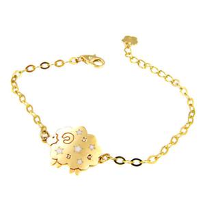 아이비골드 14K GOLD [ 미아방지 팔찌] G 오르-양별큐에나