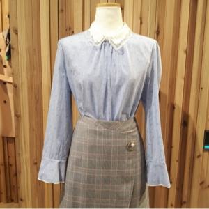 [케네스레이디] 스트라이프 블라우스 (EWBLIC0400)