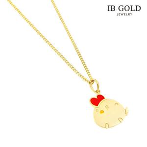 아이비골드 14K GOLD [미아방지목걸이] G 오르-꼬꼬닭
