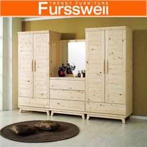 퍼스웰 히노끼 편백나무원목 루바장롱세트(SI_092)