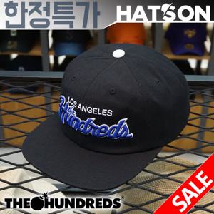 [햇츠온]THE HUNDREDS 브랜드 스냅백 캠프캡 모자 J0HU202BK AD