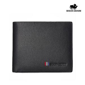 바이슨데님 남자 남성 수제가죽 중지갑 반지갑 N4475