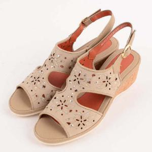 미소페 여성화 숙녀화 샌들 011624044 굽4cm(연핑크색)