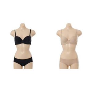 [비너스]심플하고 편안한 디자인의 4 3컵 몰드브라와 햄팬티세트(VBRQ451AB VPTQ451H)