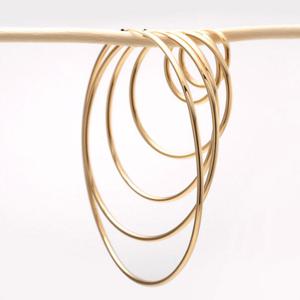 골드팡 14k 볼드파이프 링귀걸이 15mm