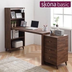 [스코나베이직]체르카2 1200 H형 책상세트(서랍포함)
