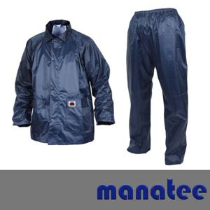 매너티 GI-202 우의 투피스형우의 곤색 비옷