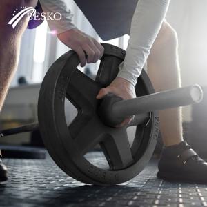 베스코 5홀 중량원판 10kg 2개 SET 바벨 헬스 홈짐