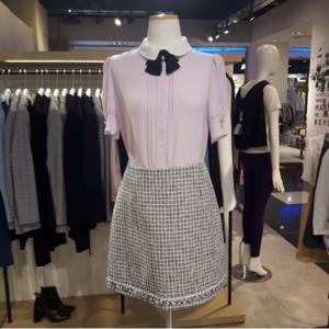 [케네스레이디] 리본 탈부착 블라우스 (EWBLIE0800)