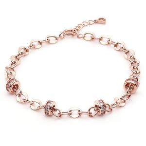 [도로시] 14k 스몰 도넛링 오벌팔찌